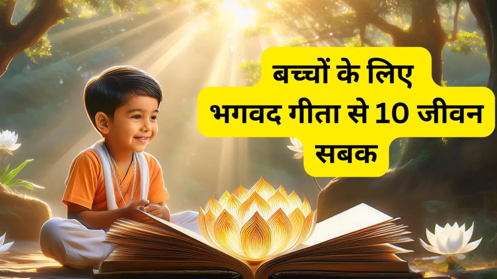 बच्चों के लिए भगवद गीता से 10 जीवन सबक