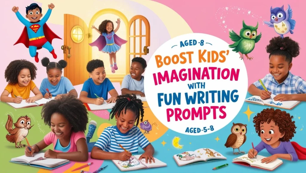 5 Creative Writing Prompts to Enhance Kids' Imagination