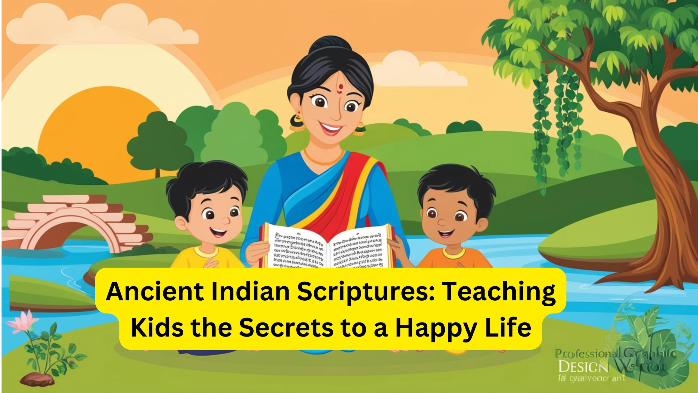 Ancient Indian Scriptures: Teaching Kids the Secrets to a Happy Life