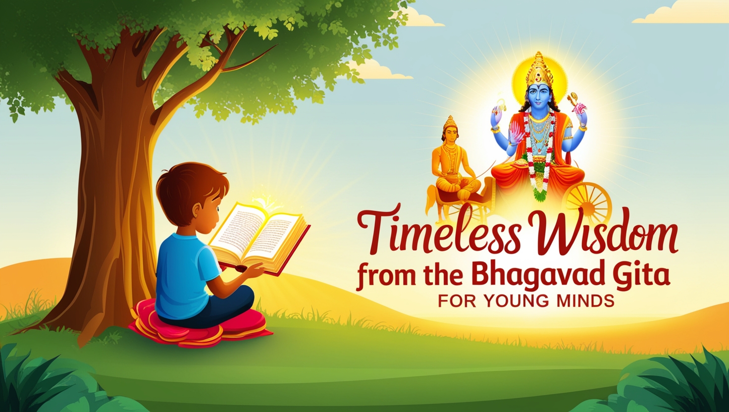 Timeless Wisdom from the Bhagavad Gita for Young Minds