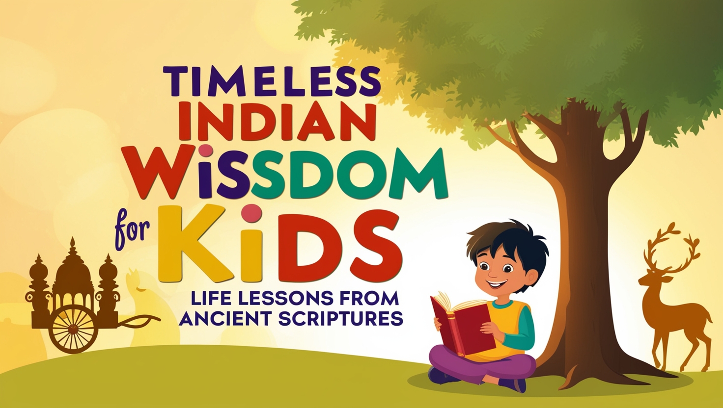 Timeless Indian Wisdom for Kids: Life Lessons from Ancient Scriptures