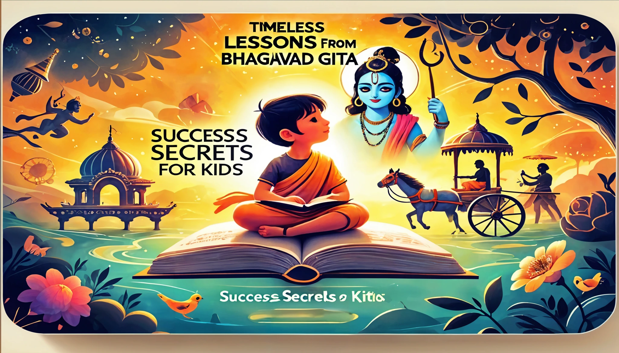 Timeless Lessons from the Bhagavad Gita: Secrets to Success for Children